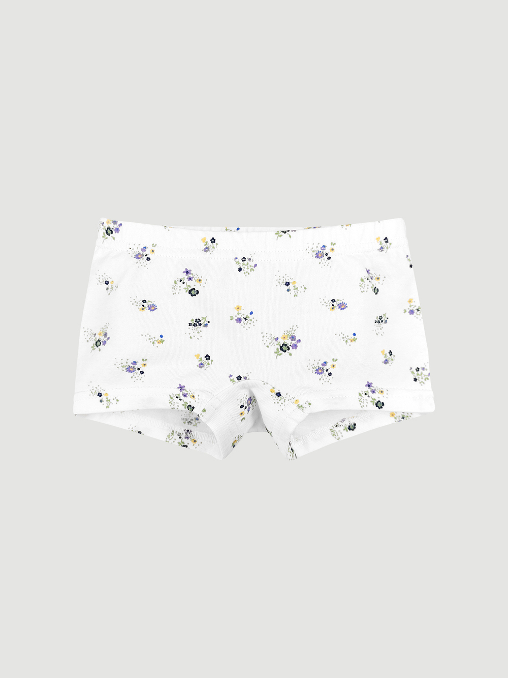 Трусы-шорты для девочки Mjölk Сет из 3х штук, Blue Flowers