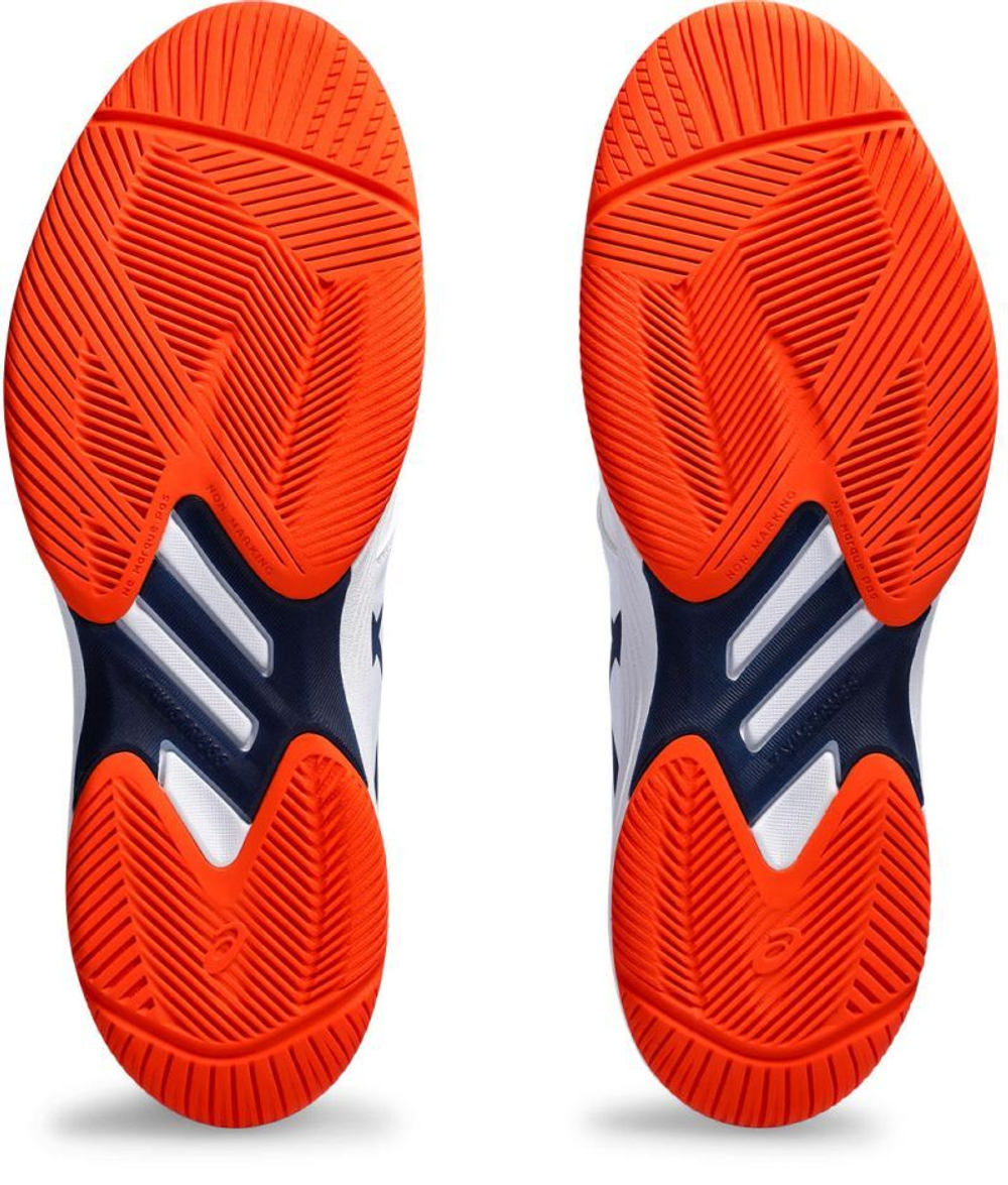 Мужские кроссовки теннисные Asics Solution Swift FF - белый