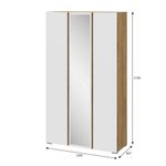 Шкаф с зеркалом ШК 02 "Люмо"