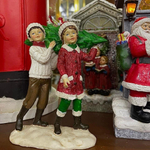 Дети с ёлкой 15,5 см