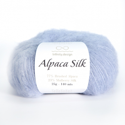 Infinity Design Alpaca Silk  (5930/Пыльный голубой)