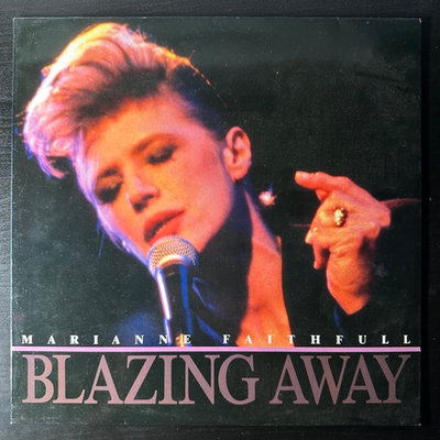 Marianne Faithfull ‎– Blazing Away (Германия 1990г.)