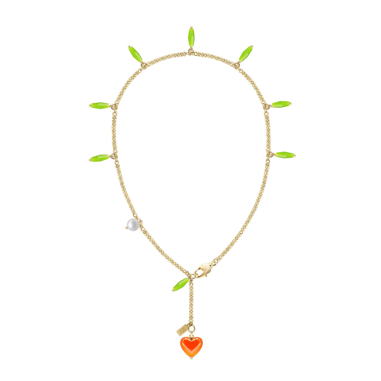 Цепь Morning Cocktail Orange Necklace