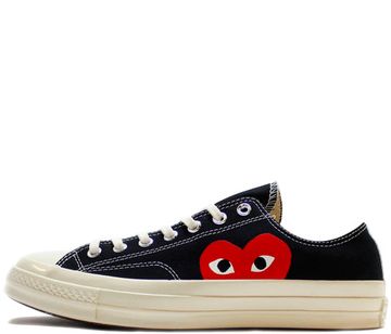 Кеды Converse Chuck 70 Low "Comme Des Garçons PLAY / Half Heart Black"