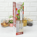 Блендер погружной ENERGY EN-140, 1500Вт, 2 скорости, стакан для смешивания