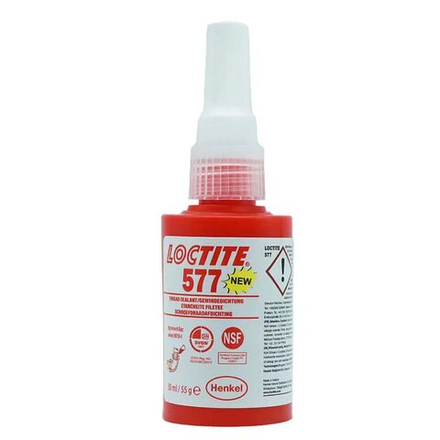 Loctite 577, уплотнитель трубной резьбы.