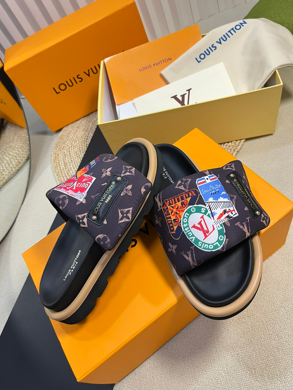 Louis Vuitton Pool Pillow Flat Comfort Mule