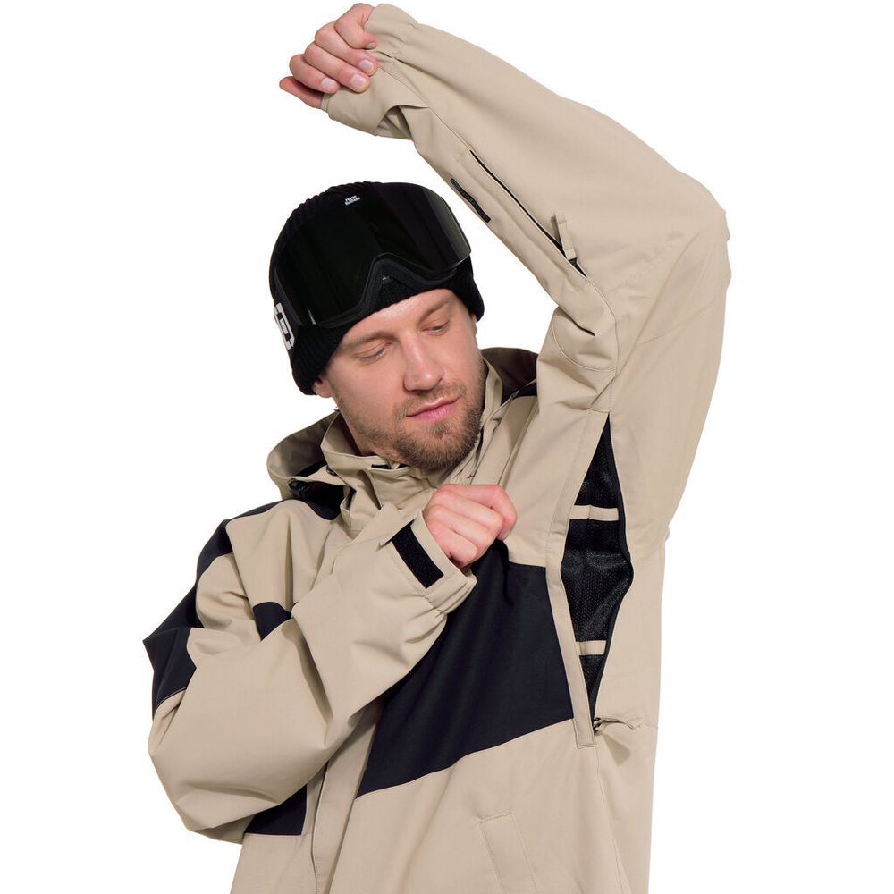 Куртка мужская сноубордическая Horsefeathers ENVOY JACKET (mojave/black)