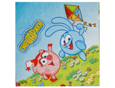 Распродажа Салфетка Смешарики 33см 16шт.