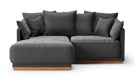 2-х местный нераскладной диван с кушеткой SOHO 809/804