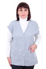 Жилет женский 027 15 (Серый) Olsarri (Акция)