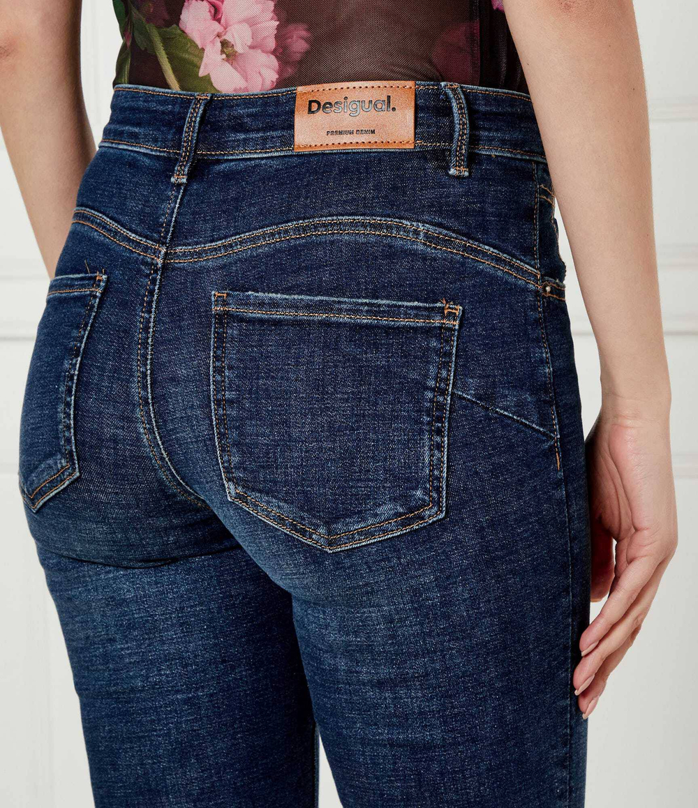 Джинсы KUSAMA Desigual - голубой(25SWDD74)