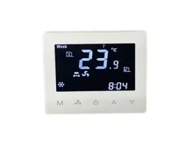 Термостат для конвектора Vitron W-Therm fancoil RWW 0-10V (110V-240VAC, fan control 0-10V, Wifi, RS485, white)