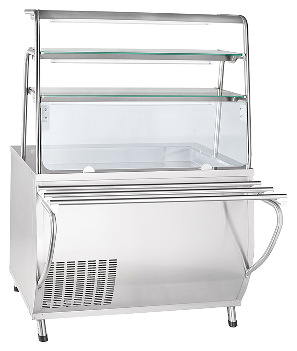 Прилавок-витрина Abat ПВВ(Н)-70Т-НШ