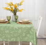 Скатерть декоративная 145х145"Радушная хозяйка (Традиция)» (Ботаника (грин))