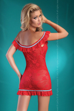 Ажурный бэби-долл Mija (Размер: S-M) (Цвет: черный)