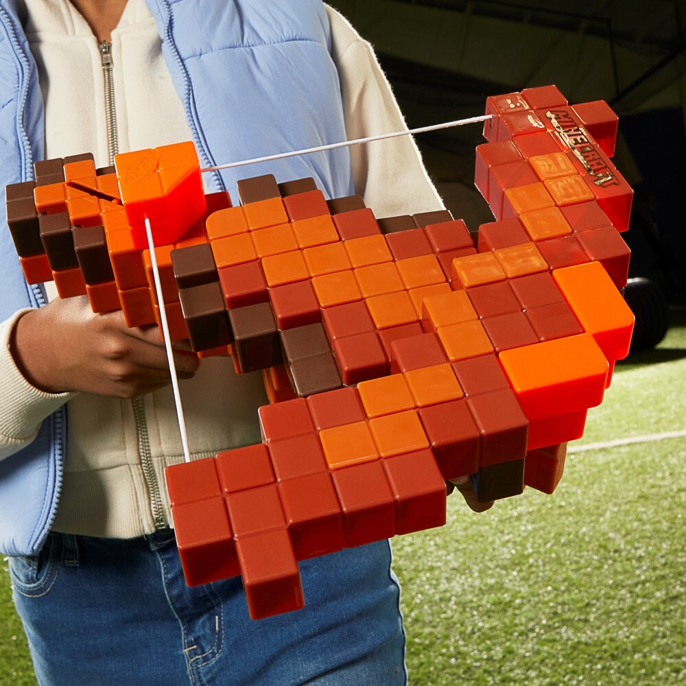 Hasbro Nerf - Minecraft Pillager's Crossbow launcher арбалет + стрелы G0315 / артикул   G0315  / GTIN 5010996262042