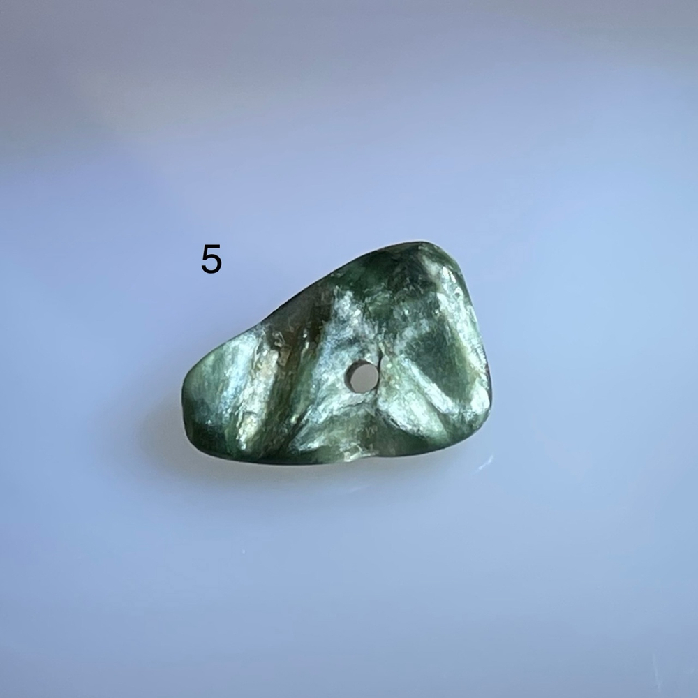 51583 Серафинит Бусина крошка 8-12мм-77