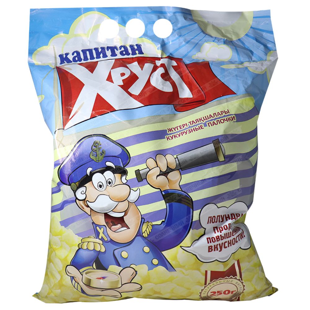 Кукурузные палочки Капитан Хруст 250 гр