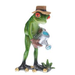 GAEM Фигурка декоративная "Лягушка", L10 W7 H16 см