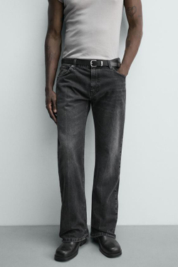 ZARA ДЖИНСЫ FLARE FIT, УГОЛЬНЫЙ