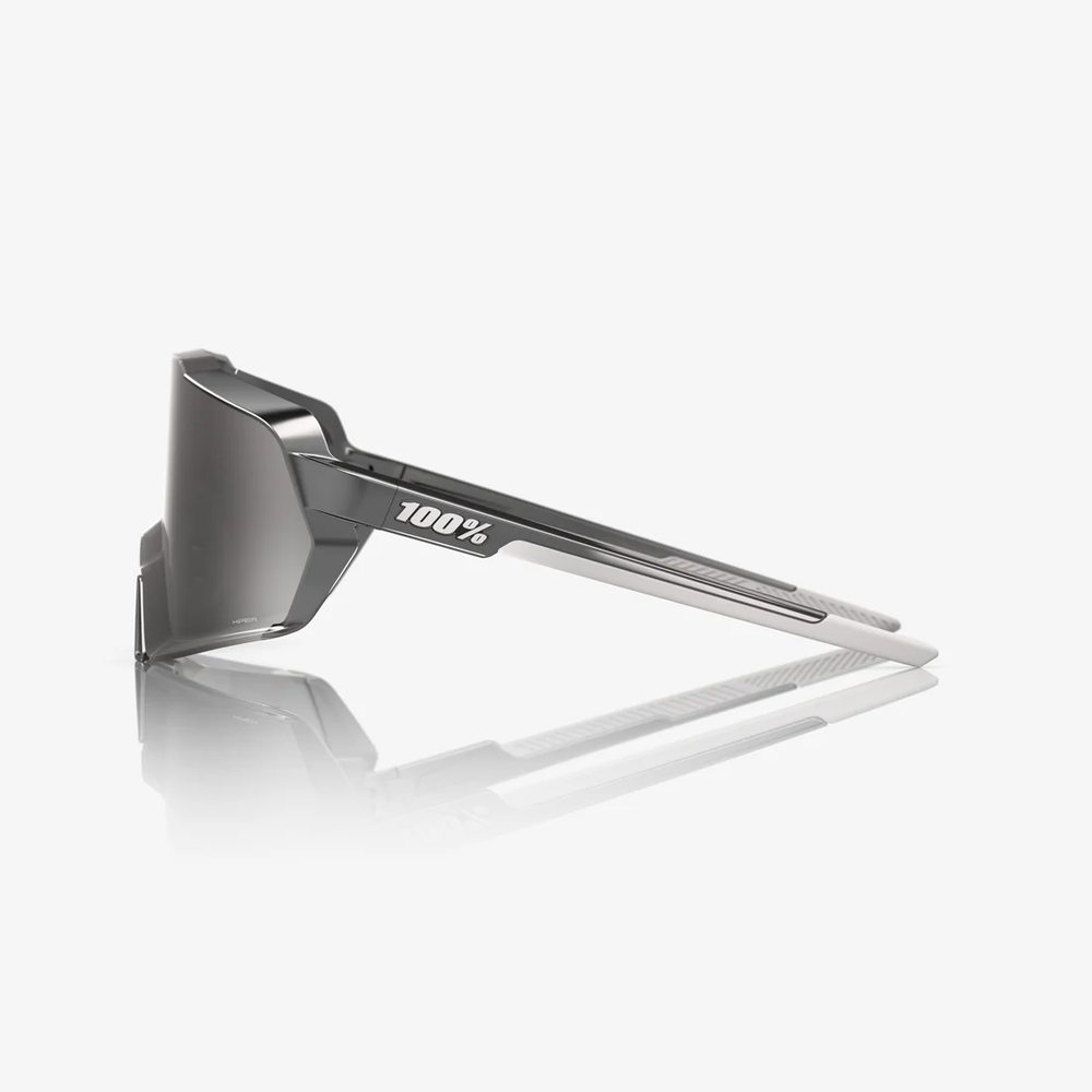Спортивные очки 100% Korbin / Gloss Black Chrome / HiPER Silver Mirror