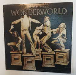 Винтажная виниловая пластинка LP Uriah Heep Wonderworld (USA 1974)