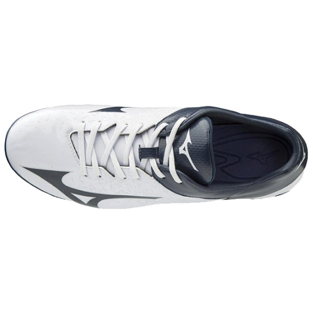 Mizuno Wave Select Nine Baseball Shoes Men"s White Blue