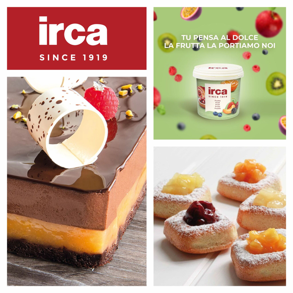 Начинка FRUTTIDOR TROPICAL Тропические фрукты, Irca, Италия, 3,3кг (оригинальная упаковка)