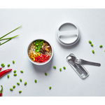 Контейнер для еды mb element s серебро