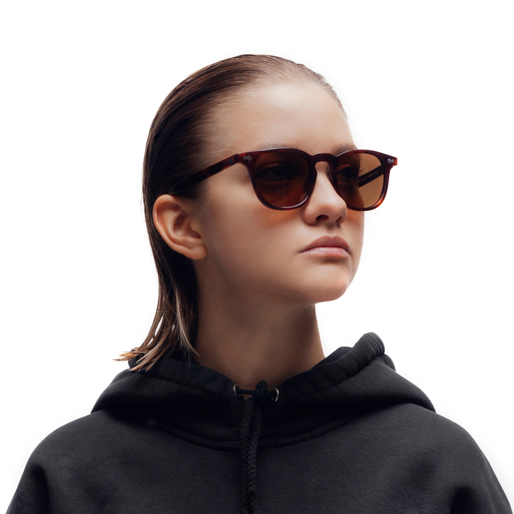 Очки солнцезащитные WHITELAB Icon "Brown/Brown"