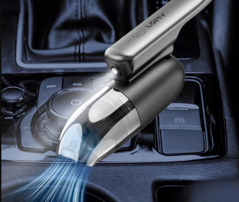Беспроводной пылесос Xiaomi LOMY Multifunctional Car Handheld Vacuum Cleaner F18