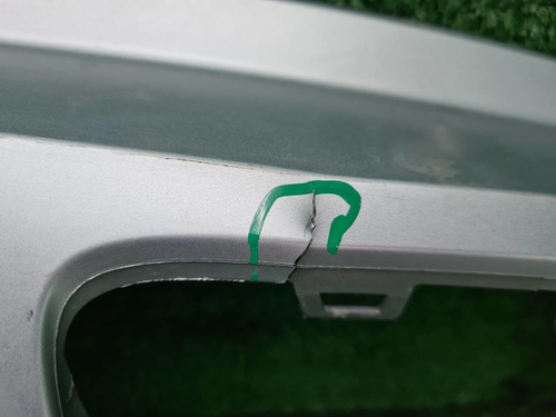 Юбка заднего бампера VW Tiguan 2 (16-20) R-line