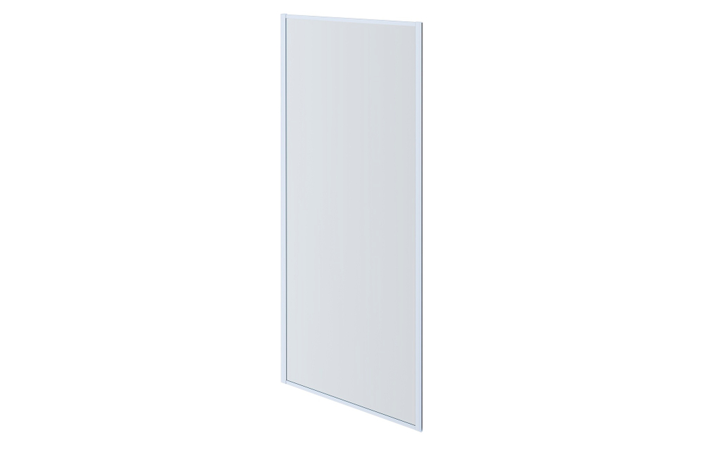 AQ NAA 6310-90 (новый артикул AQ ARI WA 09020CH) Неподвижная душевая стенка 900x2000, для комбинации с дверью, профиль хром, стекло прозрачное