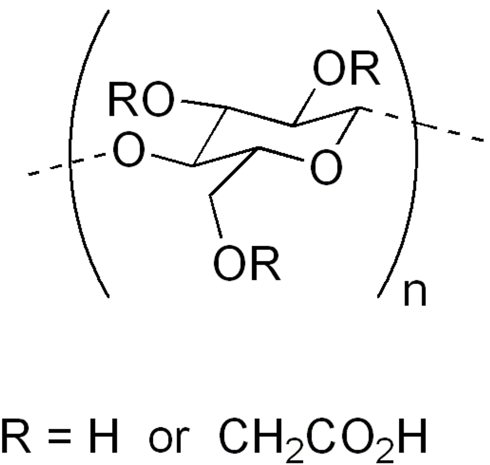 Натрий Карбоксиметилцеллюлоза формула структура