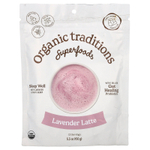 Organic Traditions, Superfoods, латте с лавандой, 150 г (5,3 унции)