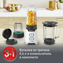 Стационарный блендер Moulinex Minimix Glass LM16L110