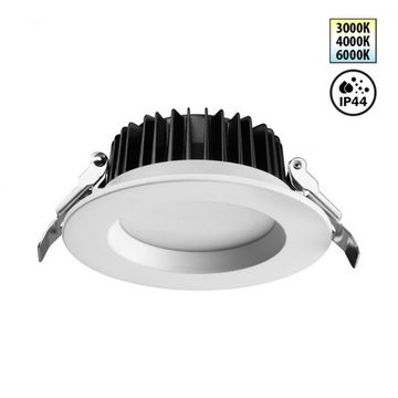 Встраиваемый светильник с переключателем цветовой температуры LED 10W 3000К/4000К/6000К 359413 белый Drum Novotech
