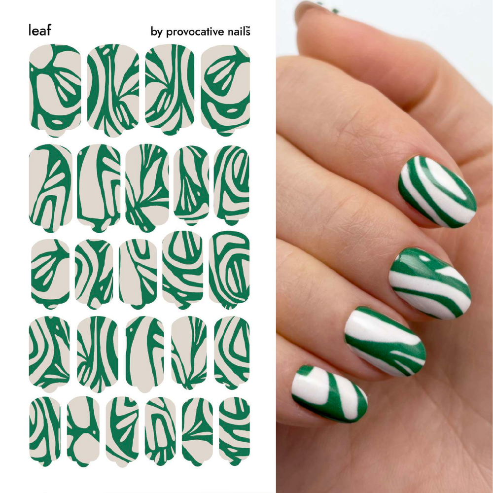 Пленки для маникюра Provocative Nails leaf