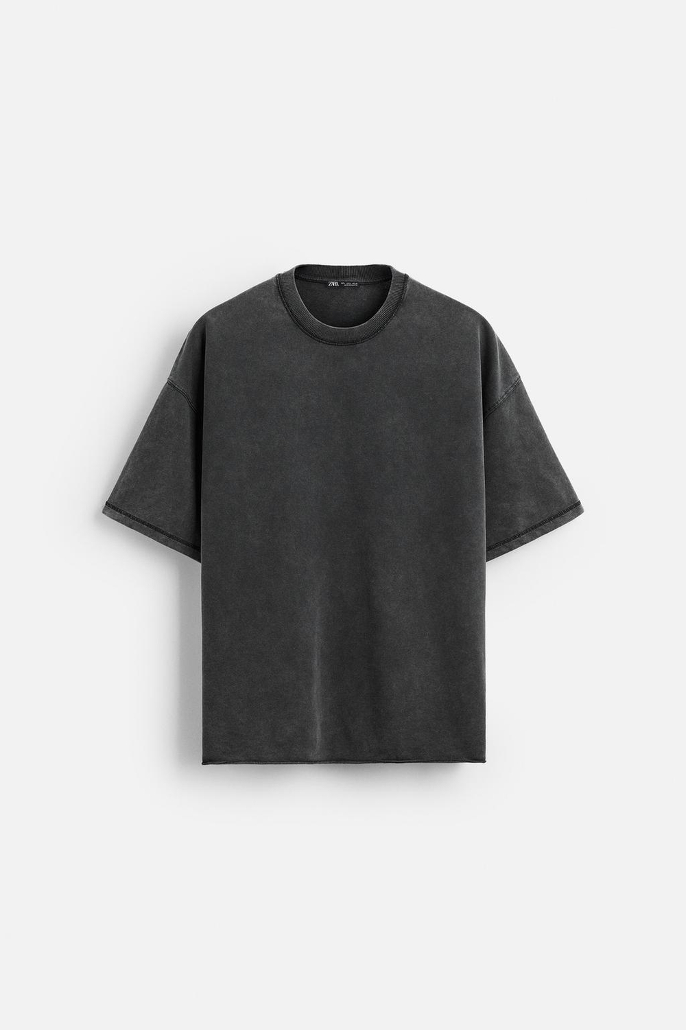 Толстовка relaxed fit с эффектом потертости