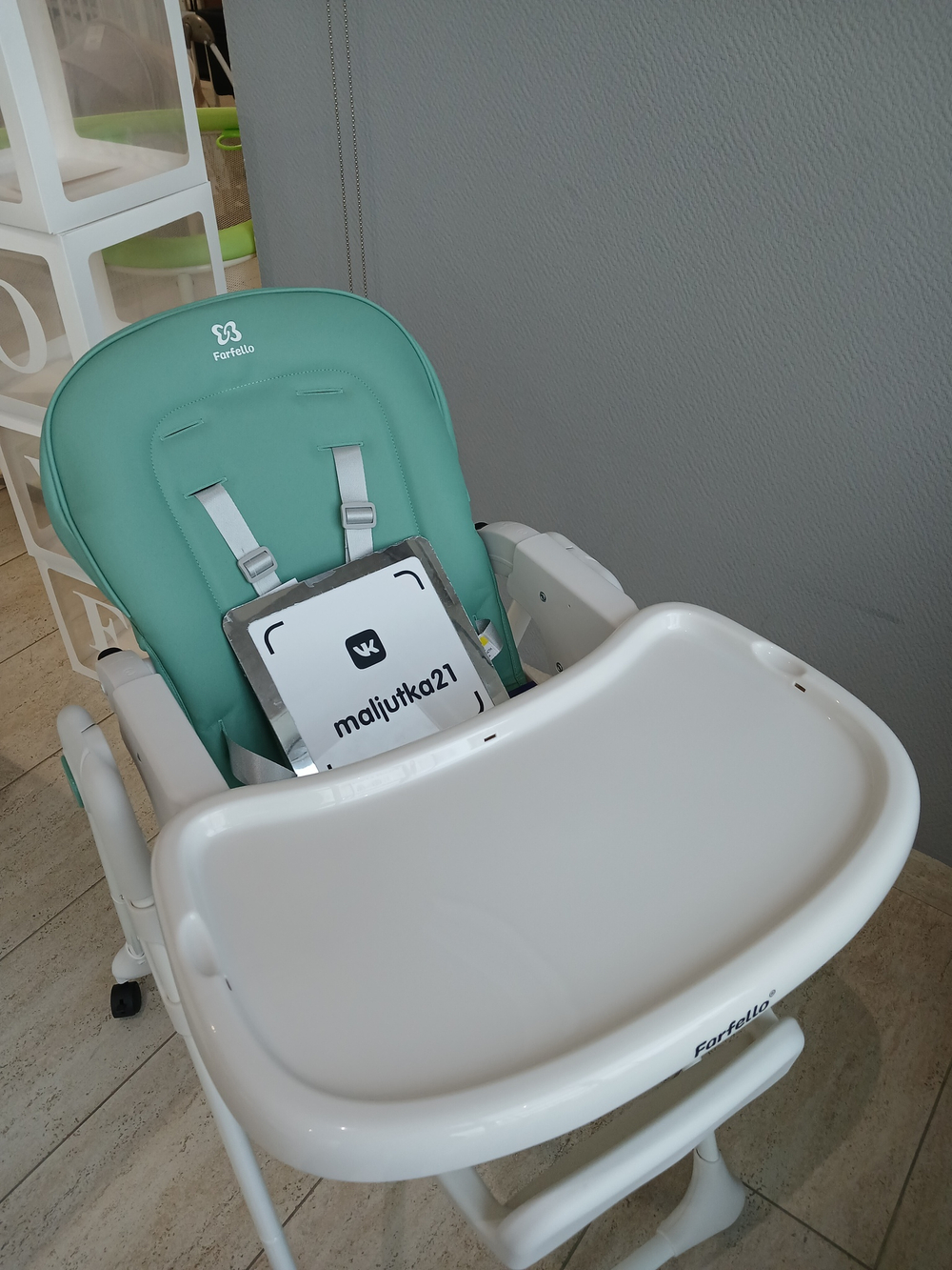 Стульчик для кормления детский Farfello Dreamy (Вечнозеленый)