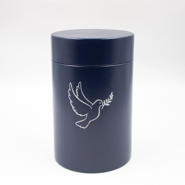 Урна биоразлагаемая «Цилиндр малый» синий