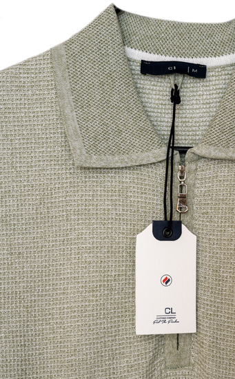 Футболка Поло из хлопка и льна MeleCL (Турция). Р-ры 48-54