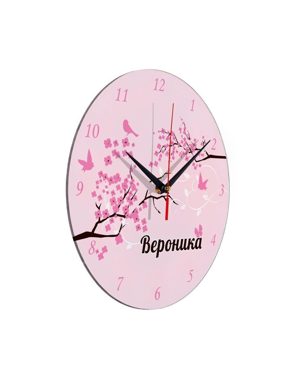 Часы именной подарок "Вероника"