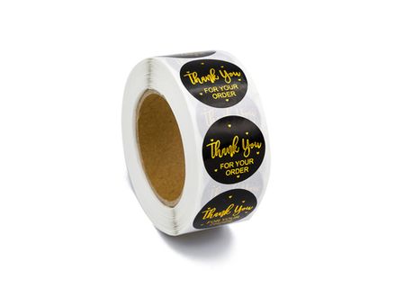 Наклейка "Thank you" (10штук)