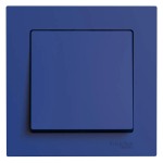 ATLASDESIGN 1-клавишный ВЫКЛЮЧАТЕЛЬ, сх.1, 10АХ, в сборе, АКВАМАРИН