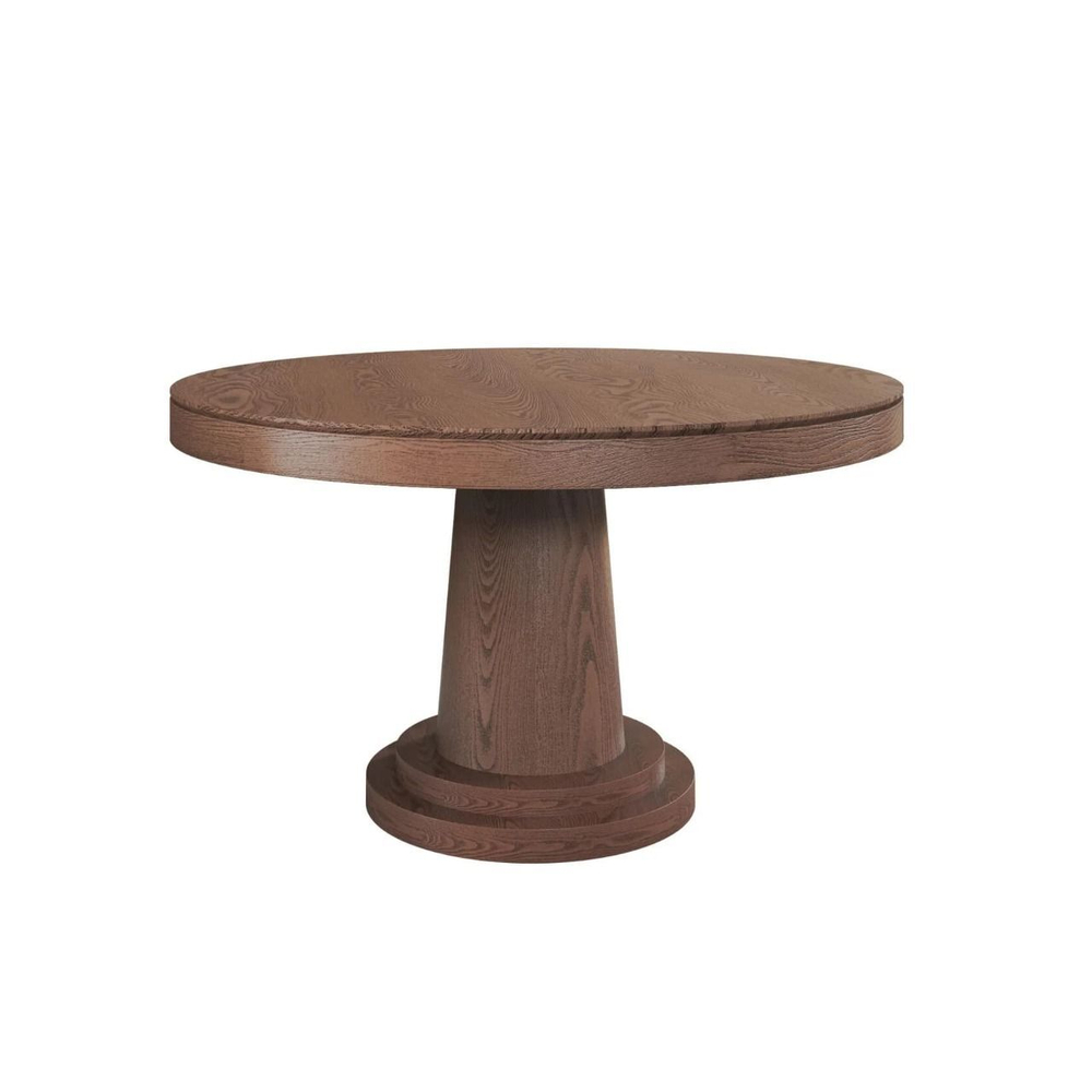 Стол круглый обеденный Bilbo 110 шпон