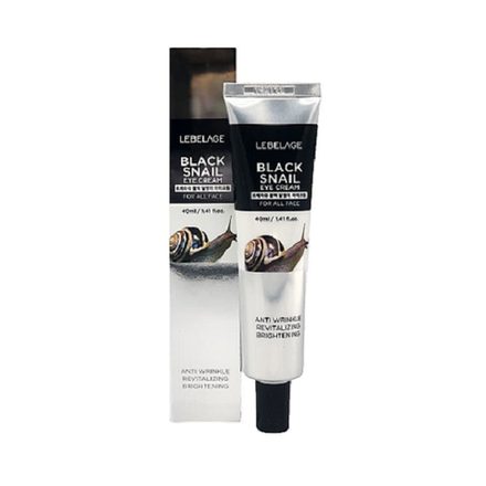 Lebelage крем для кожи вокруг глаз МУЦИН ЧЕРНОЙ УЛИТКИ Eye Cream Black Snail, 40 мл