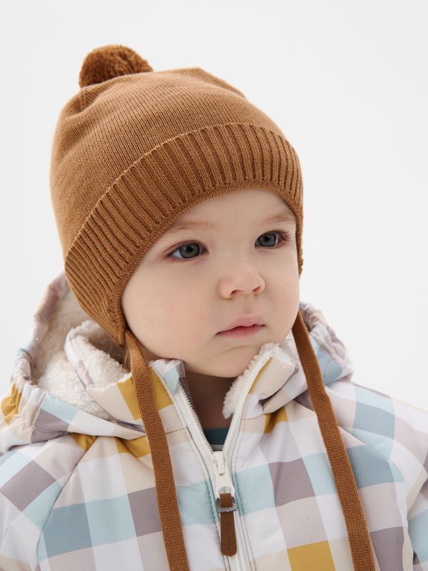 Шапка хлопковая на подкладе 