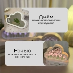 Ночник светильник облако с тюльпанами собери сам / DIY